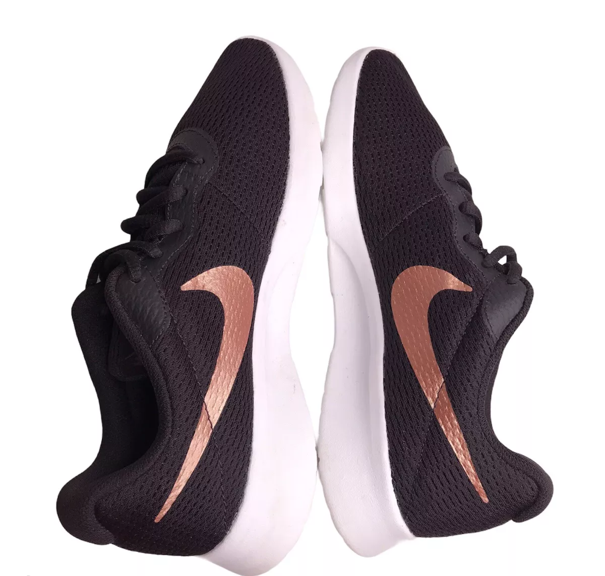 Nike Womens 7.5 M Tanjun Shoe Sneaker Burgundy Red Bronze 812655