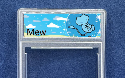MEW ex Pokémon TCG Scarlet & Violet: Paldean Fates 232/091 Custom Slab Case