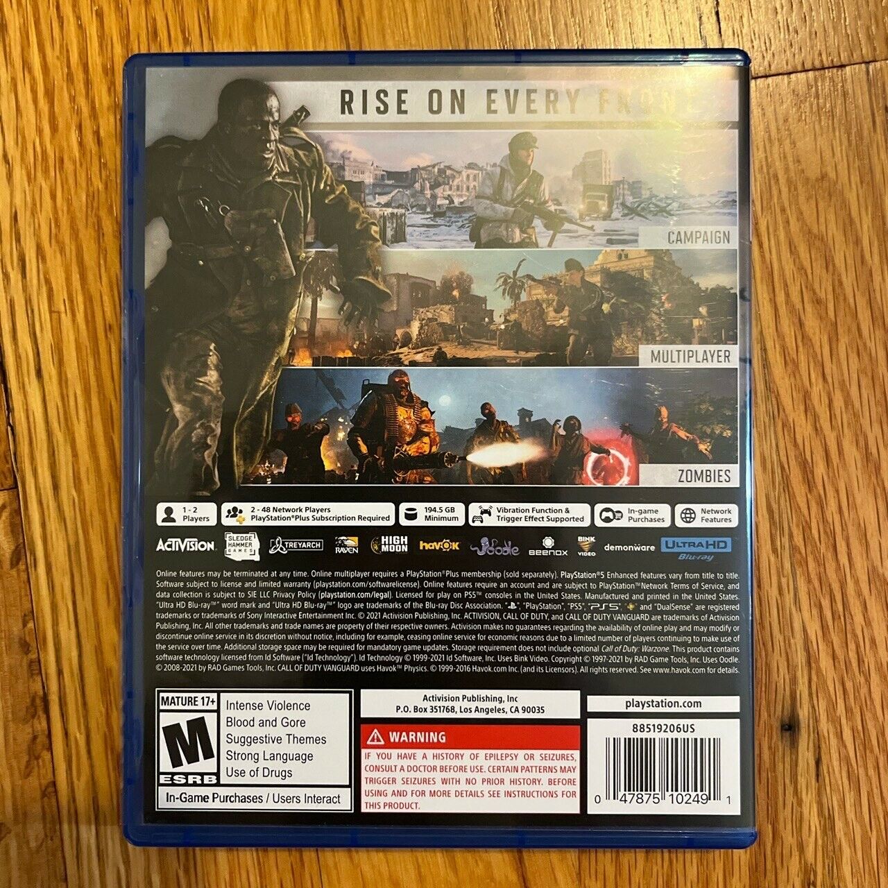 Call of Duty Vanguard (PS5) cheap - Price of $13.12