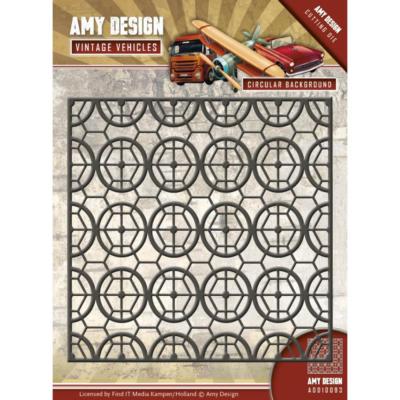 Circular Background Die Cutting Die Find It Trading Amy Design ADD10093 New