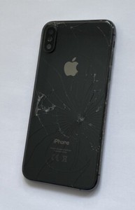 Original Apple iPhone XS Gehäuse Rahmen Glasbruch Für Refurbisch Space Grau UG11