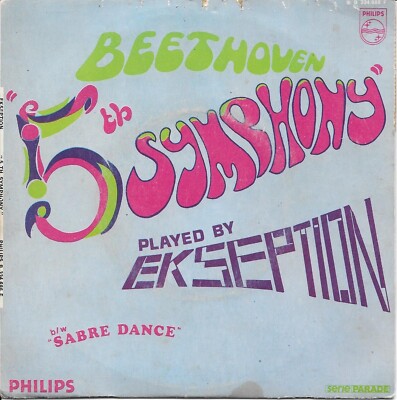 Sektion: Beethoven 5. Symphonie [Vinyl 45 Tours 7''] 1969 - SEHR GUTER ZUSTAND