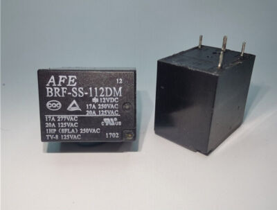 1PC Ai Fu Relay BRF-SS-112DM AFE 17A277VAC 12VDC #E2*