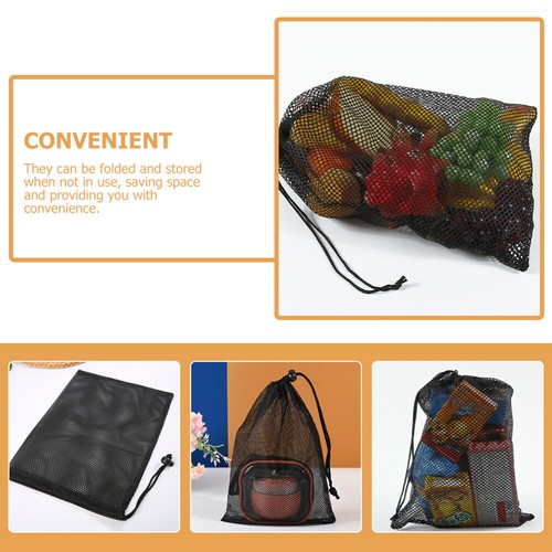 10 Pcs Mesh Bags For Sports Basketball Thicken Multipurpose - Bild 9 von 12
