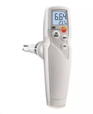 New In Box TESTO 205 PH Meter Tester Measuring Instrument for Food 0563 2