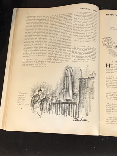 New Yorker Magazine Nov 2, 1935 Complete (X23) - Picture 14 of 24