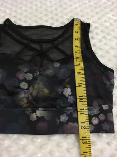 Jessica Simpson The Warm Up Modern Love Cafed Front Fitness Bra Small - 第 7/9 張圖片