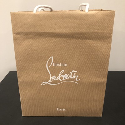 christian louboutin shopping bag