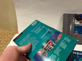 Raid On Bungeling Bay (Nintendo NES) Complete in Box CIB Hangtab Read!