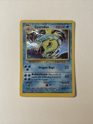 lisia's appeal pokemon card PSA 9 Gyarados Holo main image 1