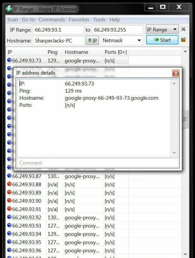 Angry IP Scanner ~ Full Network Scan & Port Scanner Software PC for Windows ~ CD - Image 4 of 4