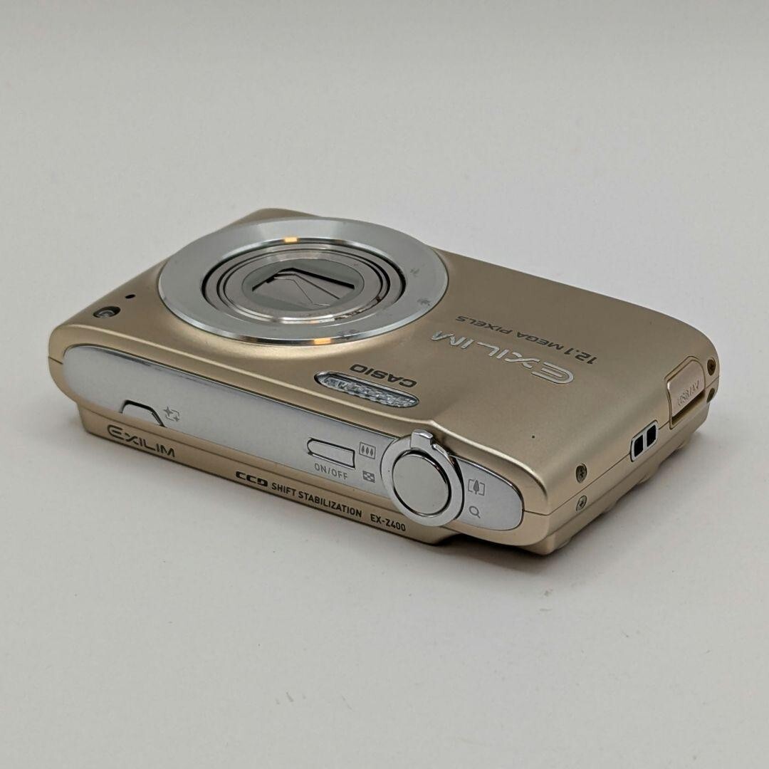 CASIO EXILIM EX-Z400 (良品） CASIO EXILIM EX-Z400 Gold 12.1 MP Digital Camera English
