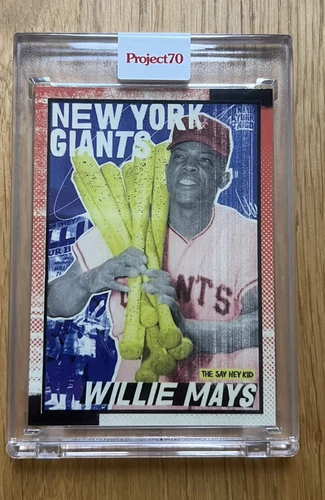 Topps Project70® Card 709 - 1990 Willie Mays by New York Nico Project 70