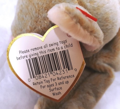 TY Beanie Baby SCAT 1998 retirado (nuevo con etiqueta original) RARO - Imagen 6 de 9