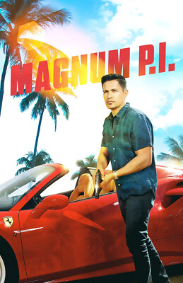 BB2311 Magnum PI Show By Peter Lenkov 2018 Lead Movie Poster 11x17