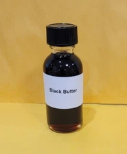 BLACK Butter Perfume Body Oil 1.0 oz - 30 ml Splash Bottle NEW Free Ship