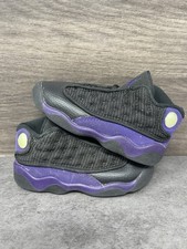 Air Jordan 13 Retro Court Purple Shoes Kids Size 8c Toddler 414581-015