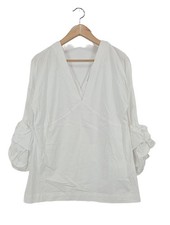 ALPHA STUDIO Camicetta lunga Donna Camicetta a blusa Taglia IT 44 bianco