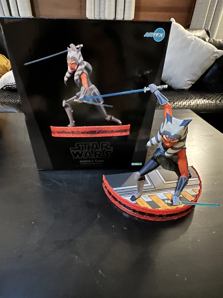 Estatua ArtFX Kotobukiya Star Wars The Clone Wars: Ahsoka Tano escala 1/7 Foto 4 de 4