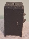 Vintage TINY MITE Coin Bank Safe Cast Iron Arrow Specialties Cali. USA 1940s — photo 4