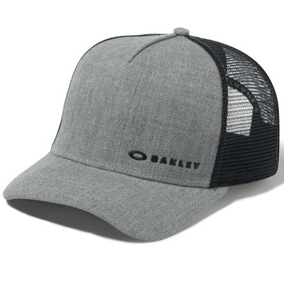 Oakley Chalten Cap Snapback Trucker Basecap Netz Kappe Grau NEU