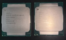 Matching Pair 2x Intel Xeon E5-2667 v3 3.20GHz 8-Core SR203 LGA 2011-v3 CPUs