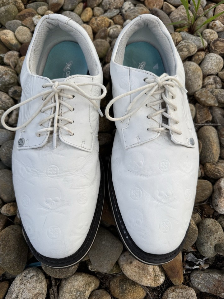 Women's G/FORE GALLIVANTER DEBOSSED SKULL GOLF SHOE G4MS20EF22-SONX US ...