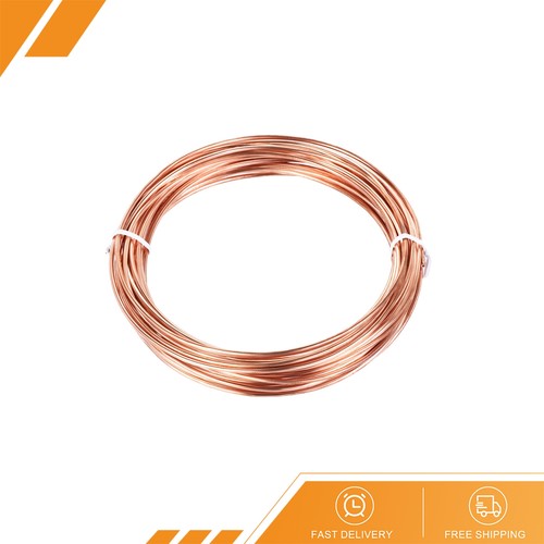 Refrigeration Tubing 2mm OD 1mm ID x 24.5Ft Length Copper Tubing Coil