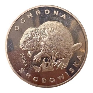 100 Złotych 1978 Silber Probe Biber PRÓBA Polen Ochrona Środowiska (Antik Kreitz