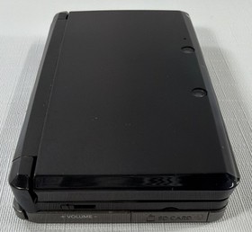 Nintendo 3DS Cosmo Black Console System w/ Charger, Tested! US Model