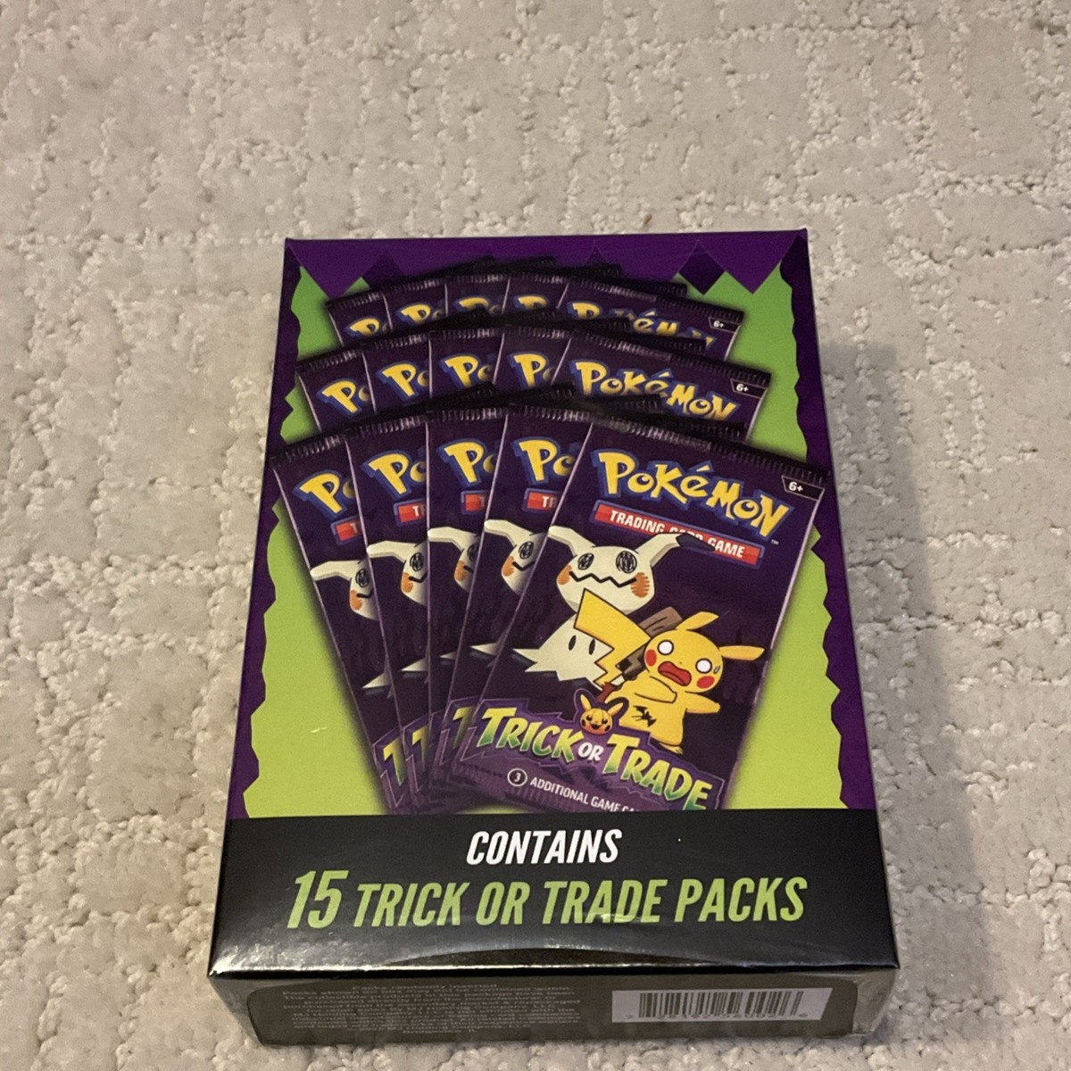 Pokémon Trick or Trade Booster Pack box 15 Packs 2025 Sealed