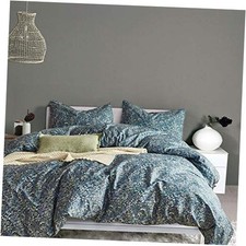 Small Blue Flower Duvet Cover Garden Style Floral Full 04 - Wildflower-blue