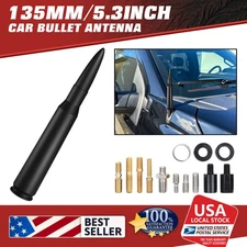 MODIGT Genuine 5.3INCH Short Bullet Antenna 50 cal For Ford F-150/F-250/F-350