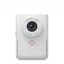 Canon PowerShot V10 Vlogging Compact Camera White Camera with WiFi, Touchscreen