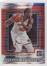 2021-22 Panini Donruss Optic Elite Dominators Red Pulsar Prizm Julius Randle n0c