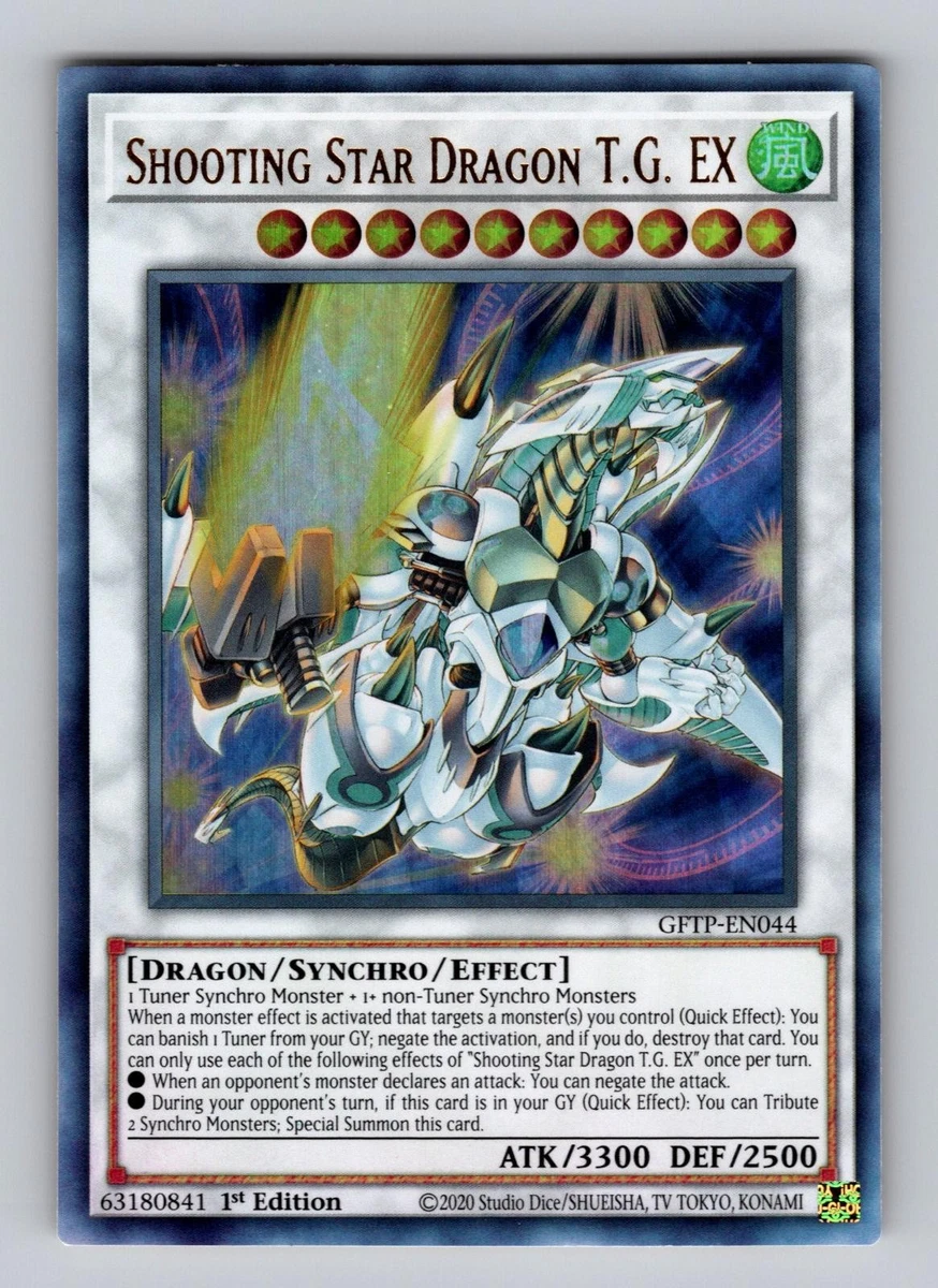 シューティングスタードラゴン 英語 1st ホロ ゴースト Shooting Star Dragon Individual Yu-Gi-Oh! Cards for sale | eBay