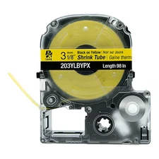 Epson 203Ylbypx Sleevelabel, Yellow, Polyolefin, 1/8Inw