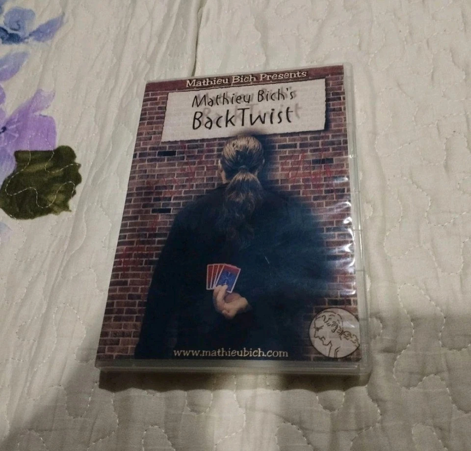 Back Twist (DVD and Cards) by Mathieu Bich Magic Trick - Image 1 of 1