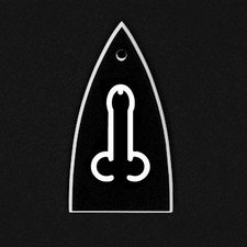 GUITAR TRUSS ROD COVER - Engraved Etched - Fits ESP LTD - DONG Black