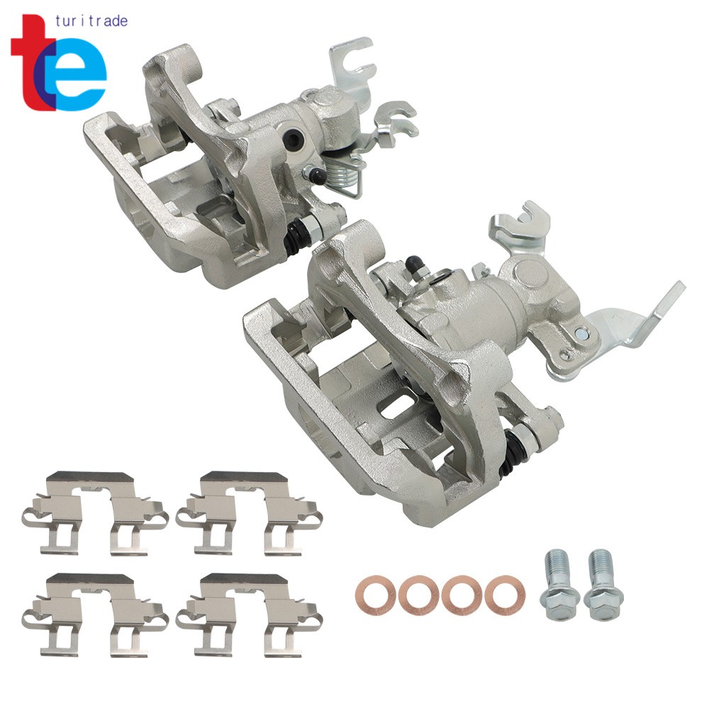 Rear LH & RH Brake Caliper w/ Bracket For 2006-12 Ford Fusion Lincoln MKZ Zephyr