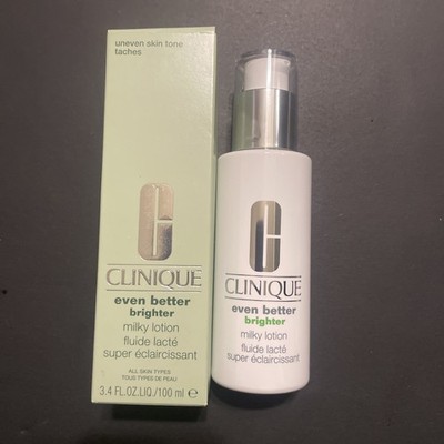 Clinique Even Better Brighter Milky Lotion 3.4 fl oz Brand New Box SEALED +  
