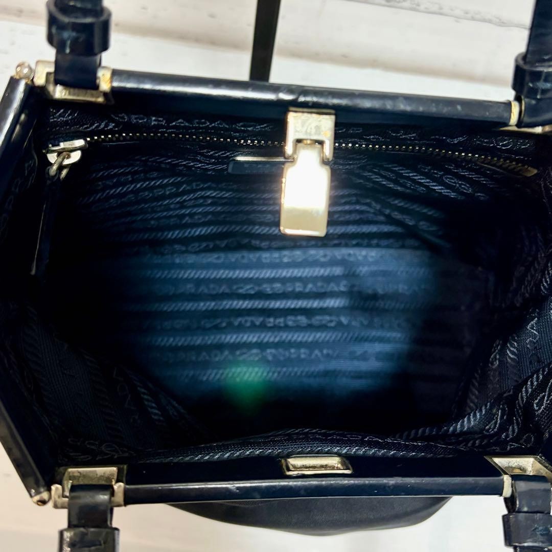 Excellent condition authentic PRADA triangle logo… - image 8