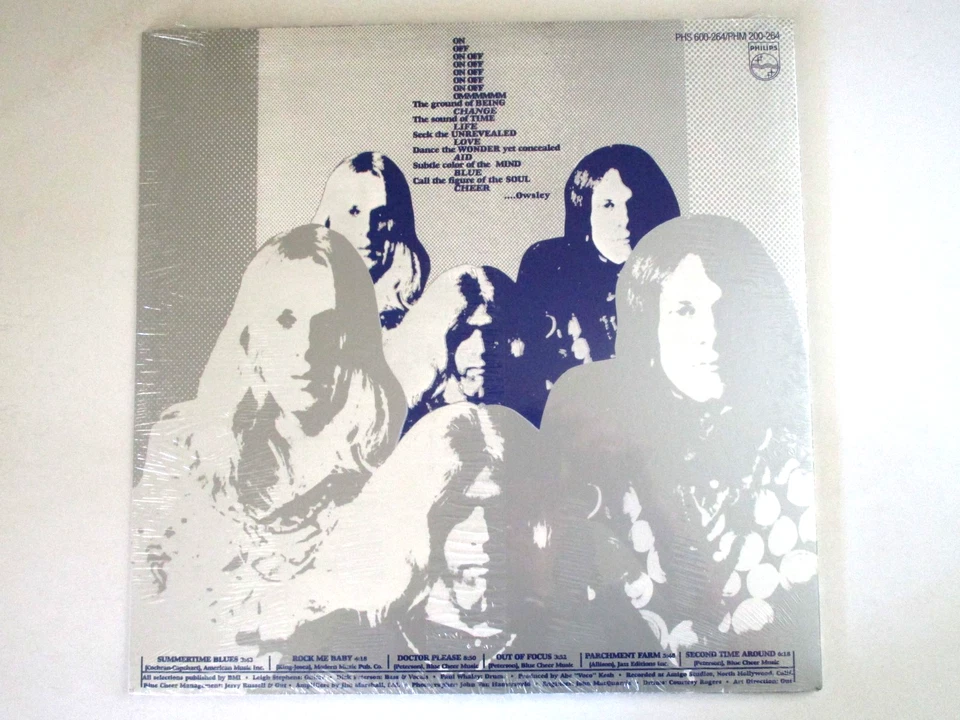 BLUE CHEER VINCEBUS ERUPTUM LP SEALED 180 GRAM VINYL PSYCH / HARD ROCK - Image 2 of 2