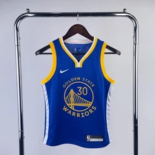 New STEPH CURRY #30 YOUTH S GOLDEN STATE WARRIORS JERSEY BASKETBALL