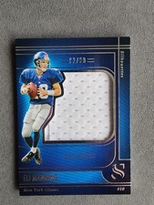 Panini 2025 Silhouette Eli Manning New York Giants SS-EMG Insert 92/99