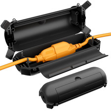 2 Pack Outdoor Plug Cover, Waterproof Outdoor Extension Cord Cover 4 Lockable