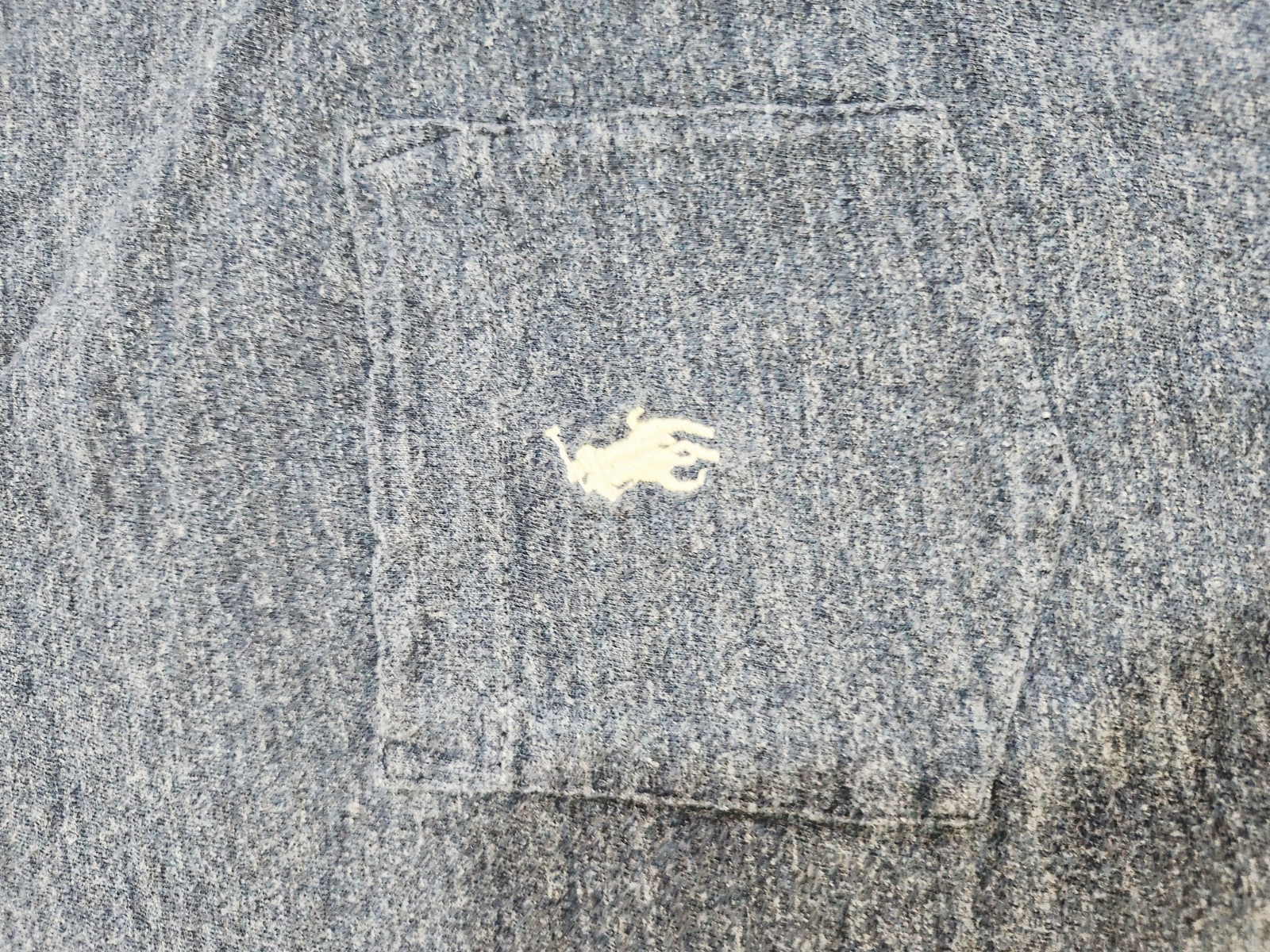 Polo Ralph Lauren camicia uomo media vestibilità classica grigio scuro bianco pony manica lunga