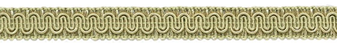 Scroll Gimp Braid Trim, Color# A10 - Sandstone Beige [Sold By The Yard]