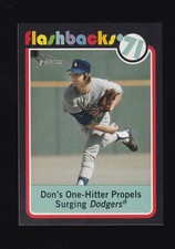 2020 Topps Heritage Baseball Flashbacks 71 Don Sutton #BF-8