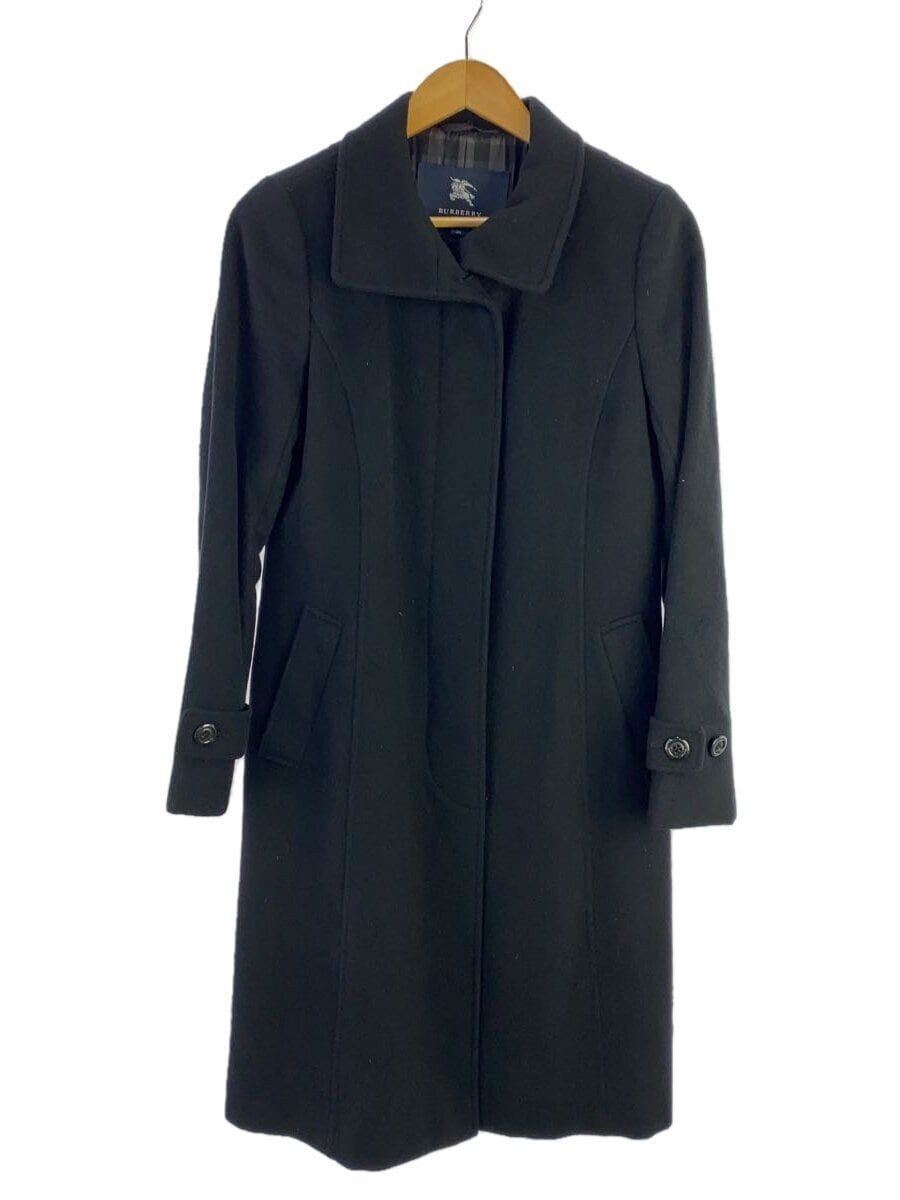 ALTRA BURBERRY LONDON altro cappotto 40 angora nero tinta unita FN347 931 09